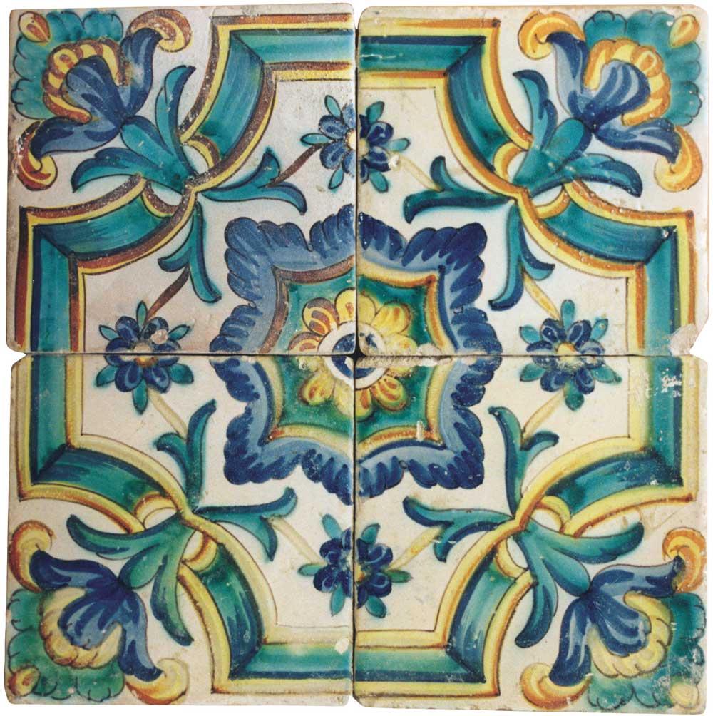 Azulejer a Barroca Plena De Serie Museo Del Azulejo